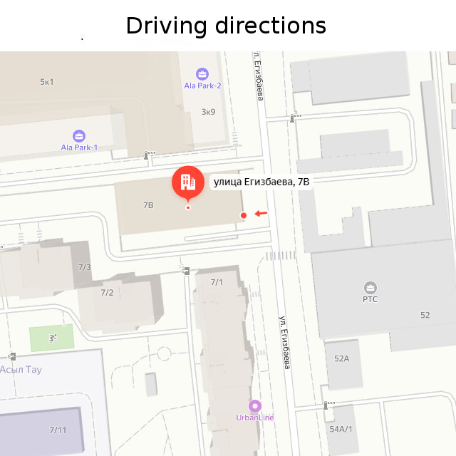 Driving directions